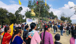 किराँत समुदायको महान पर्व साकेला उधौली सुरु