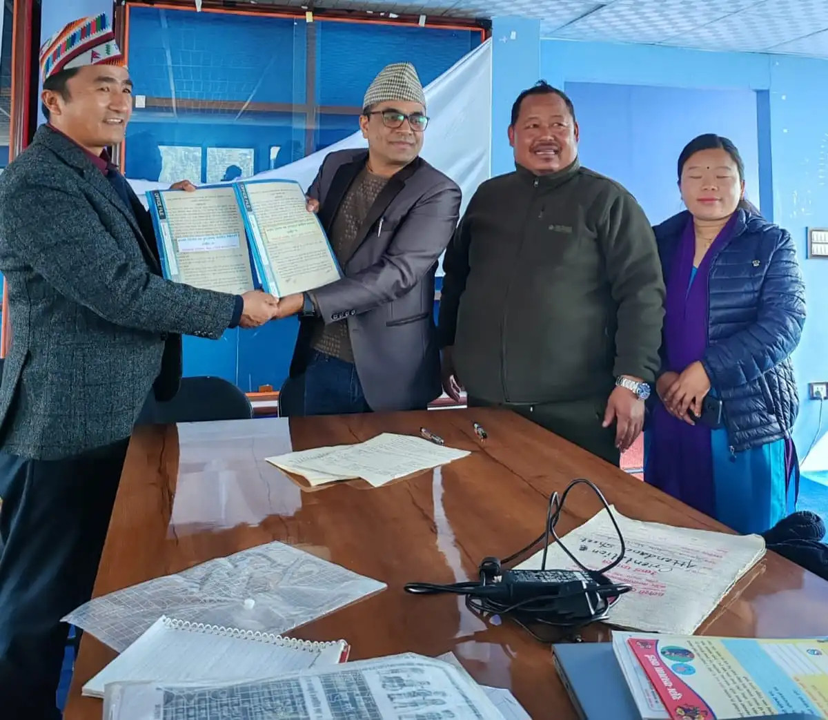 अपाङ्गता रोकथाम तथा पुनःस्थापना कार्यक्रम सञ्चालनका लागि सम्झौता