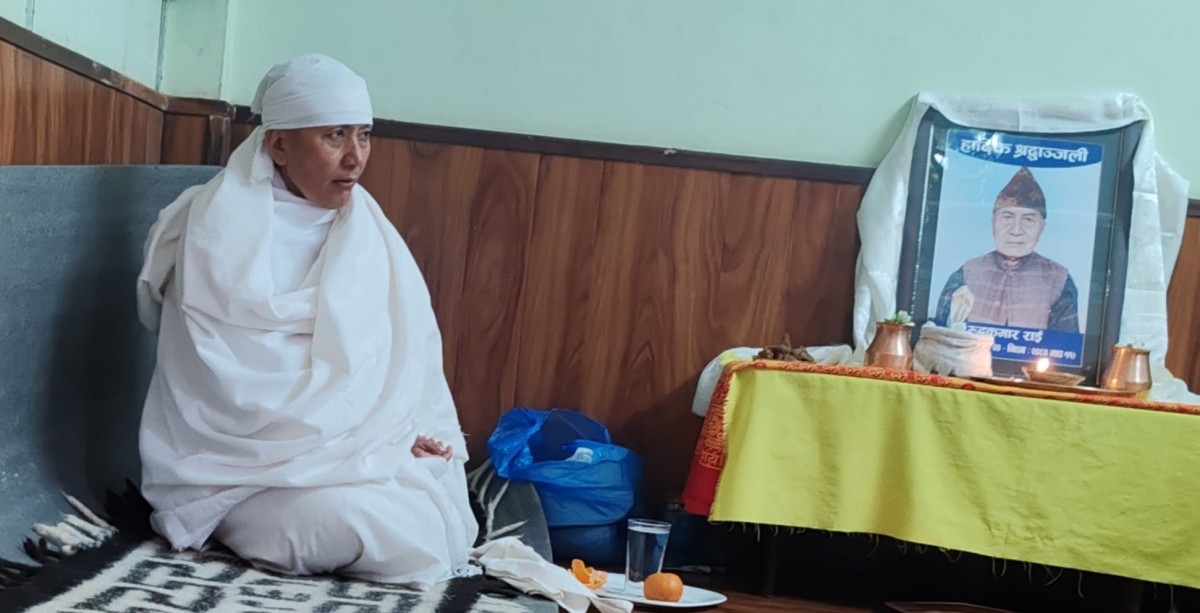 बुवाको किरियापुत्री बसिन् नेतृ उषाकला राई