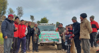 दिक्तेल रुपाकोट मझुवागढी नगरपालिकाले ल्यायो कृषि एम्बुलेन्स सञ्चालनमा
