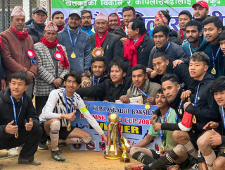 बाक्सिला गोल्डकपमा भगवती स्पोर्टस क्लव खोटाङबजार च्याम्पीयन
