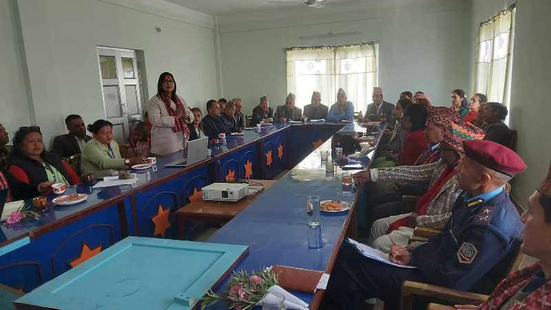 सामुदायिक सेवा केन्द्रद्वारा अन्तरक्रिया कार्यक्रम