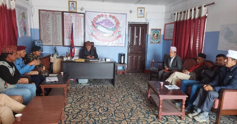 वन डढेलो नियन्त्रण र रोकथाम सम्वन्धि छलफल