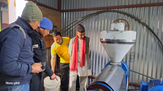 नगरको सहयोगमा  तोरी पेल्ने मिल सञ्चालन