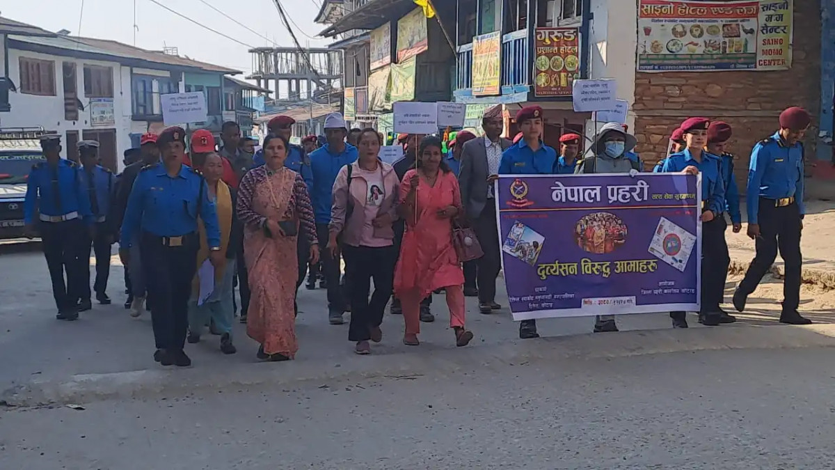 खोटाङमा ‘दुर्व्यसन विरुद्ध आमाहरु’ अभियान सुरु