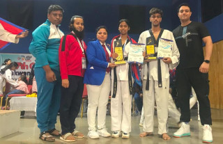 सातौँ एसिया कप अन्तर्राष्ट्रिय तेक्वान्दोमा नेपालकी रितिका बनिन् ‘बेस्ट फाइटर’