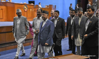 प्रधानमन्त्री ओलीलाई संसद्को दुईतिहाइ मत