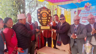 राष्ट्रपति रनिङ शिल्डको उपाधि राधाकृष्ण माविलाई