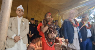 कालिका भगवतीको दर्शन र प्रचारप्रसार गर्न महाराज कालीदास बाबा दिक्तेलमा