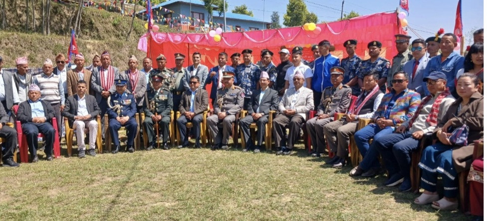 १४ जना सशस्त्र प्रहरी सम्मानित