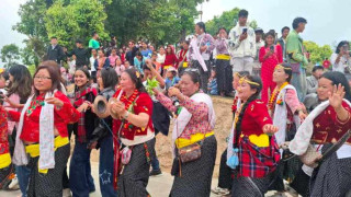 किराँत समुदायको महान चाड ‘साकेला उभौली’ शुरू