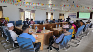 जिल्ला अस्पतालको सामाजिक परीक्षण मस्यौदा प्रतिवेदन प्रस्तुत