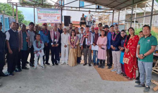 बाँसजन्य सामाग्री निर्माण सम्बन्धी तालिम सम्पन्न
