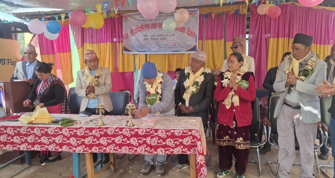 शीतला मावि खाल्लेको ६४औँ वार्षिकोत्सव शुरू