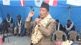 जिल्लाको समग्र विकासलाई प्राथमिकतामा राखेर काम गर्नेछु :  वीरकाजी राई