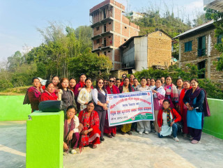 दिक्तेलमा नेतृत्व विकास तथा लैङ्गिक हिंसा न्यूनीकरण तालिम