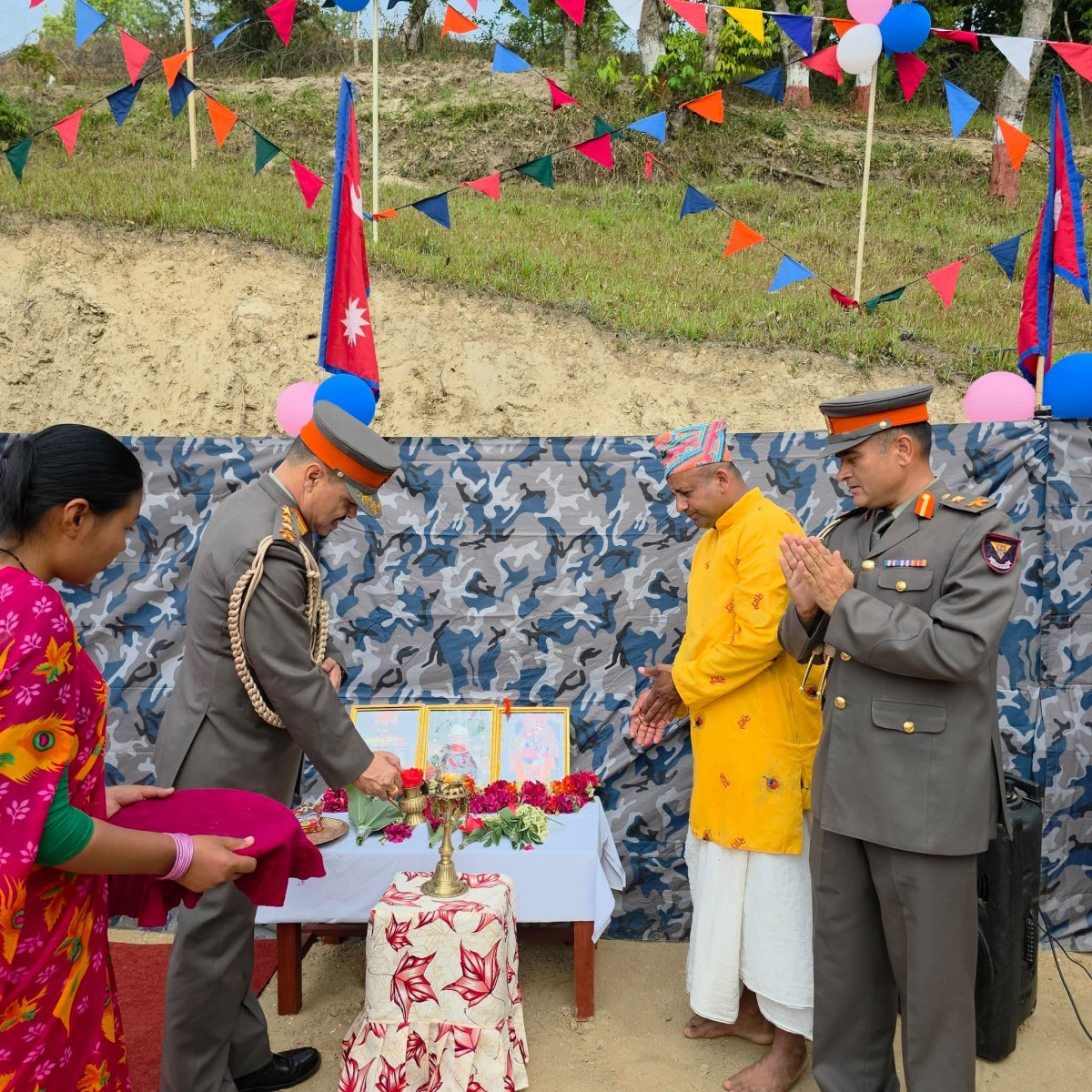 विभिन्न कार्यक्रम गर्दै  सशस्त्र प्रहरी नं.७ गुल्म हलेसीको १६औँ स्थापना दिवस मनाइयो