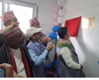 दिक्तेलबजारमा देविस्थान एकता समाजको  भवन उद्घाटन